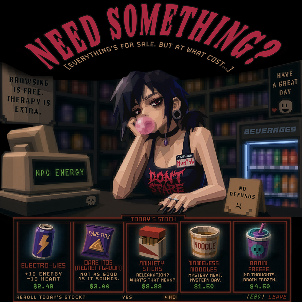 Need Something Goth Girl T-Shirt