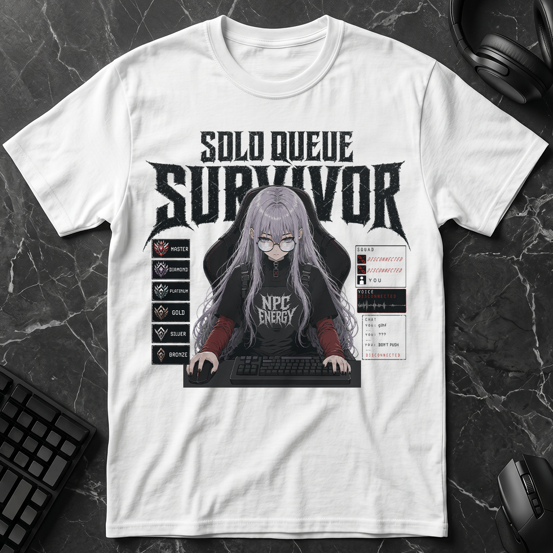 Solo Queue Survivor T-Shirt