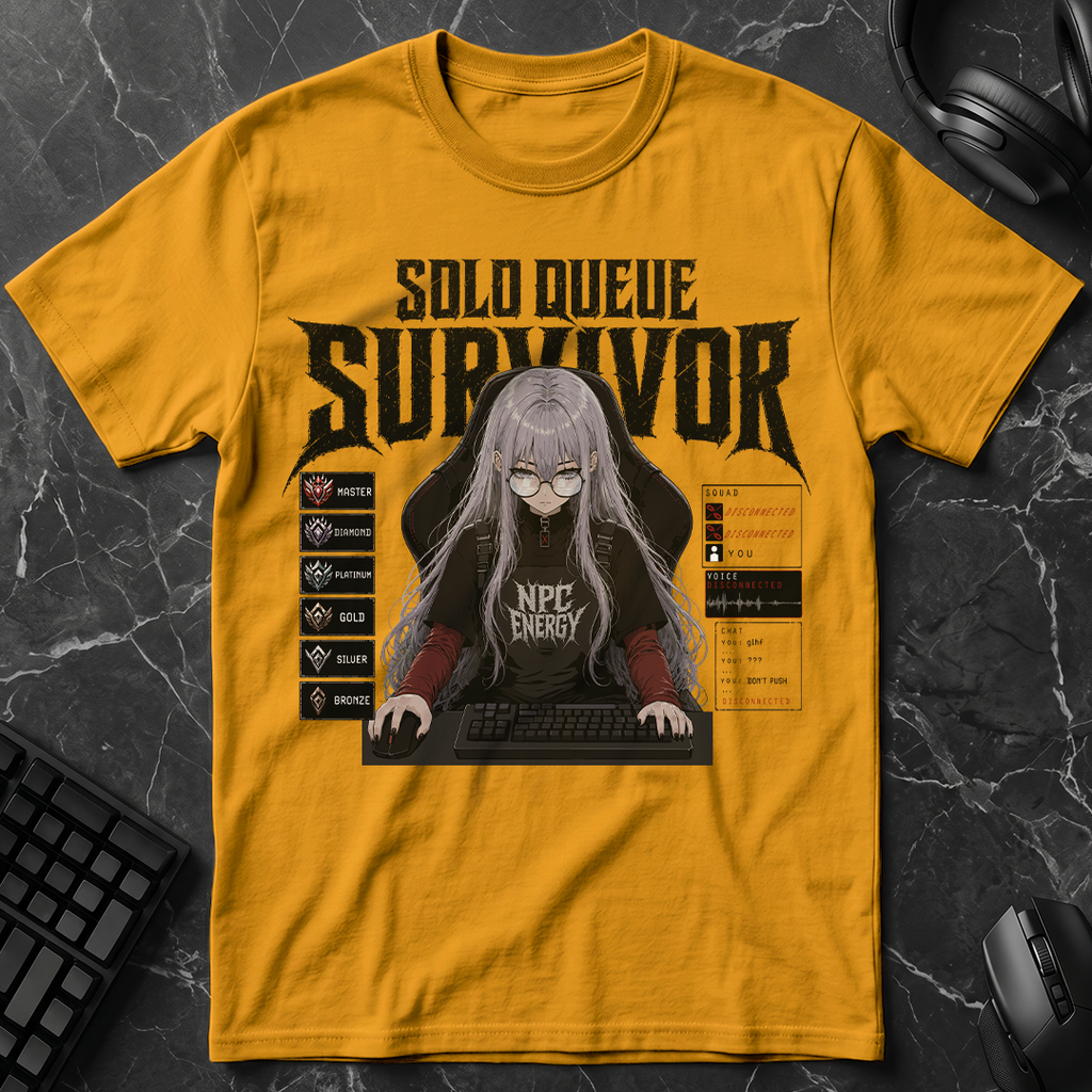 Solo Queue Survivor T-Shirt