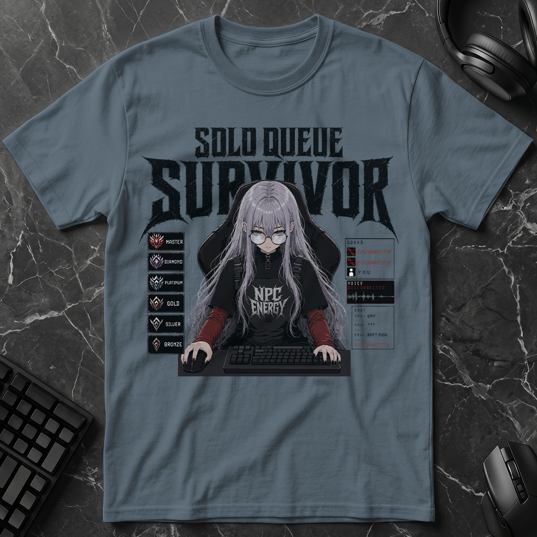 Solo Queue Survivor T-Shirt