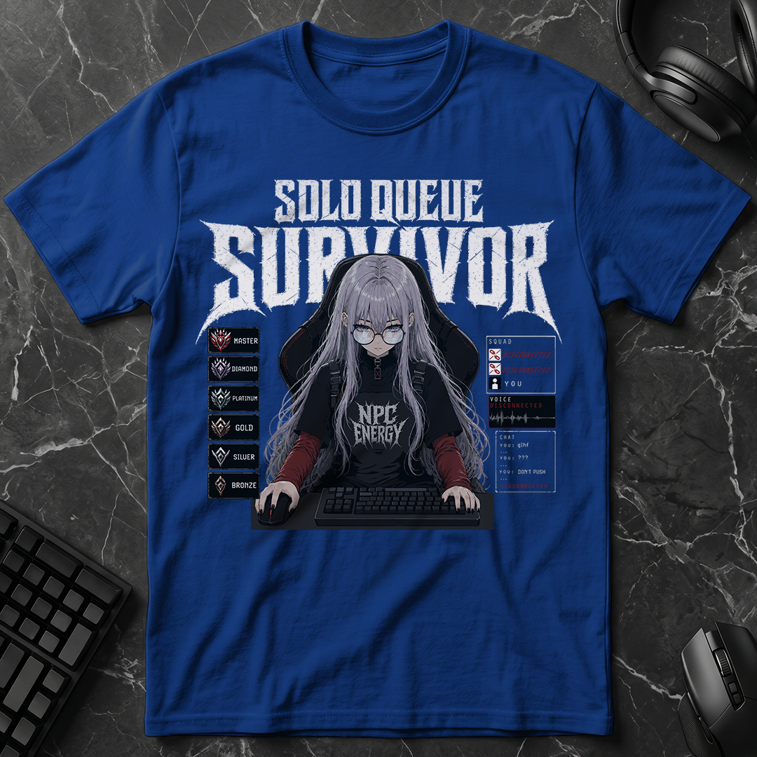 Solo Queue Survivor T-Shirt