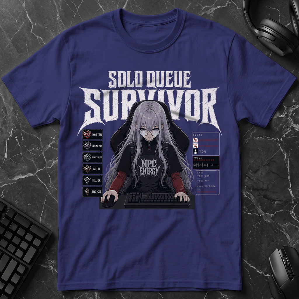 Solo Queue Survivor T-Shirt
