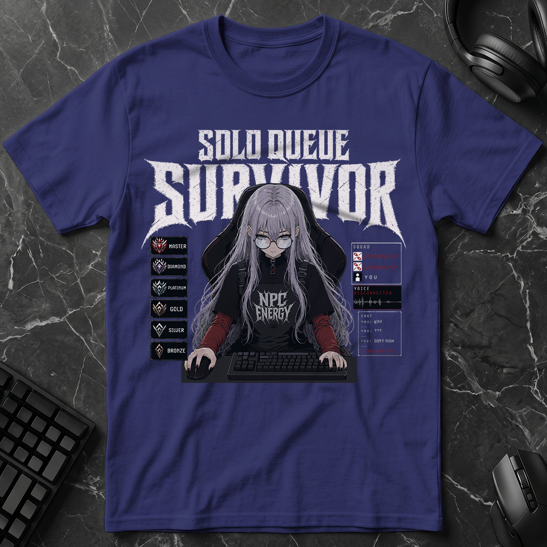 Solo Queue Survivor T-Shirt