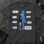 Gamer Split Blueprint T-Shirt