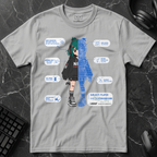 Gamer Split Blueprint T-Shirt