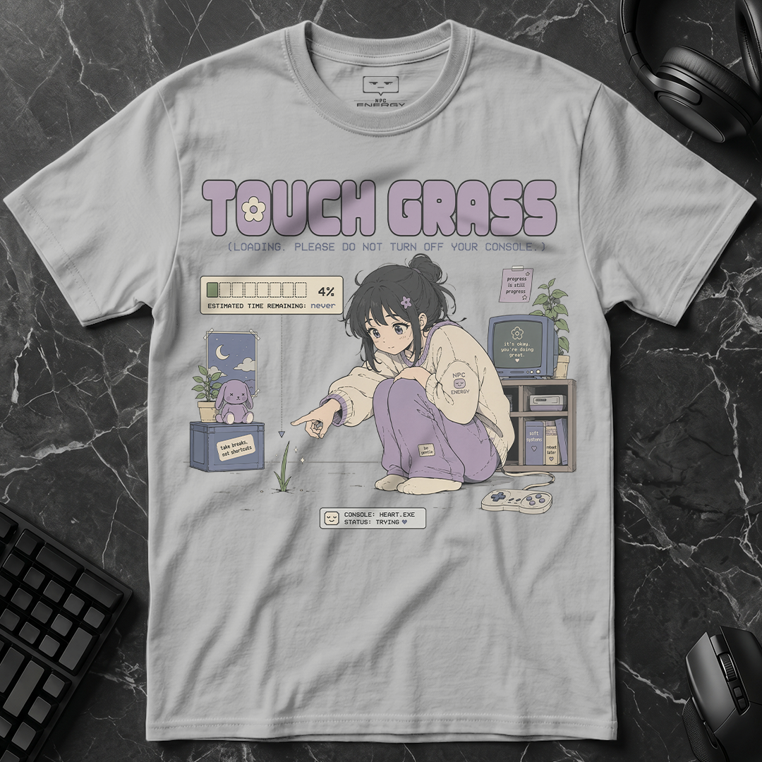 Cozy Touch Grass T-Shirt