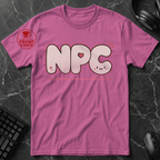 Universal Anime/Gaming Convention T-Shirt (NPC: Normal Person Cosplay) | Cute Kawaii Version - Front & Back Print