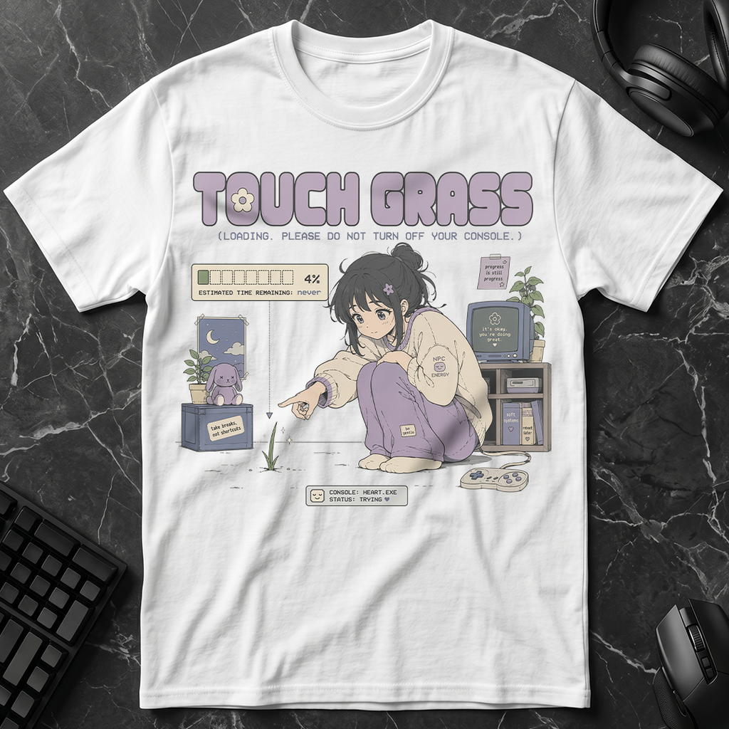 Cozy Touch Grass T-Shirt