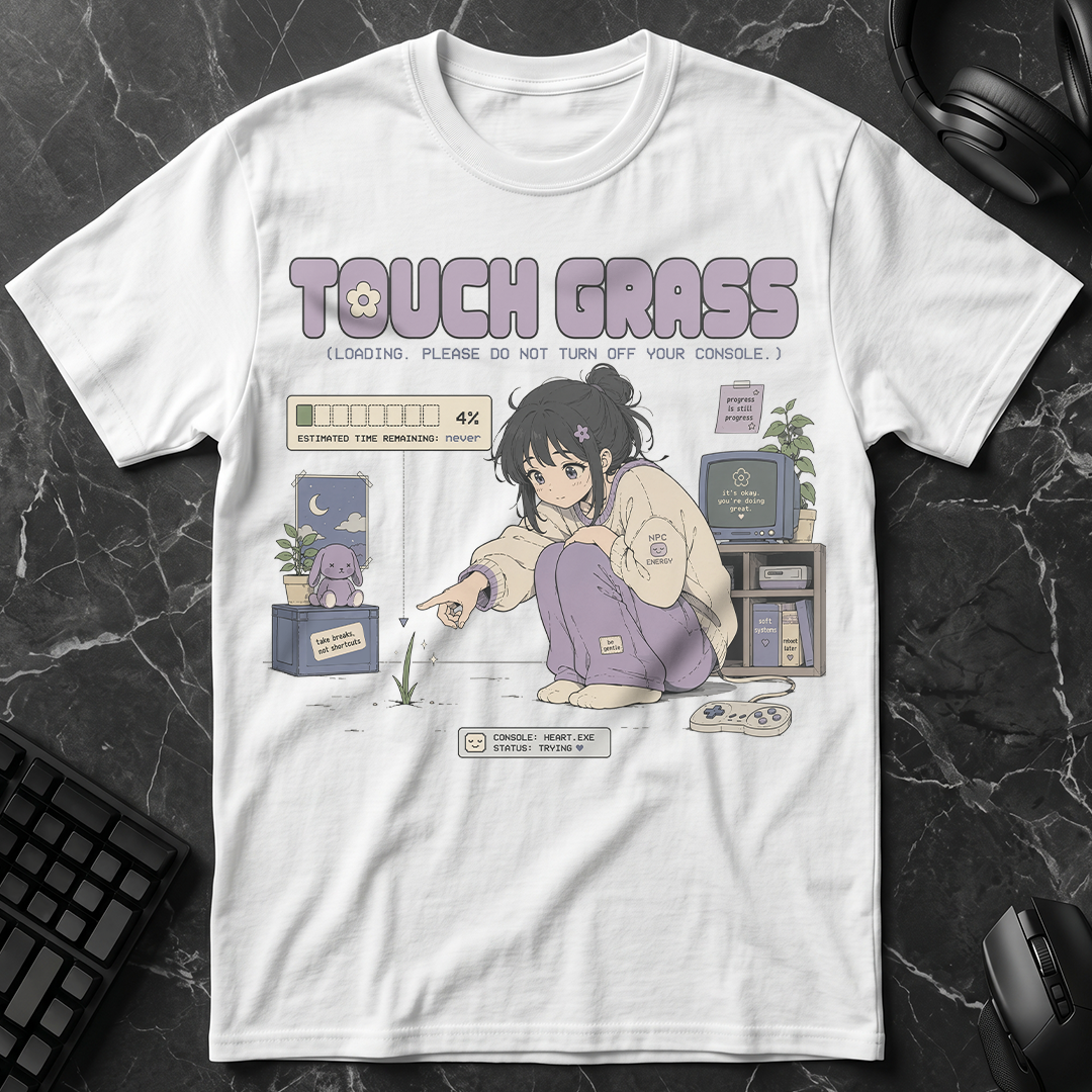 Cozy Touch Grass T-Shirt